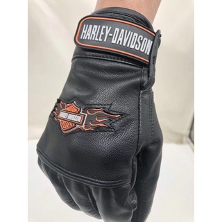Găng tay da phong cách Harley Davidson
