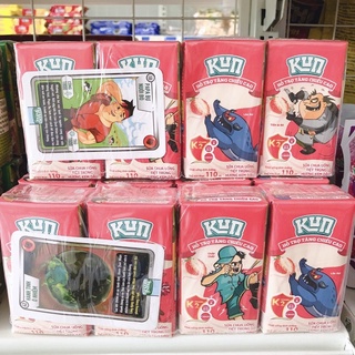 Sữa Kun Các Vị Dây 4 Hộp MinMart