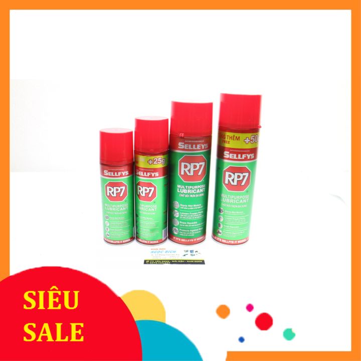 [RẺ VÔ ĐỊCH] RP7 Chai Xịt Chống Rỉ Sét 150g 175g 300g 350g