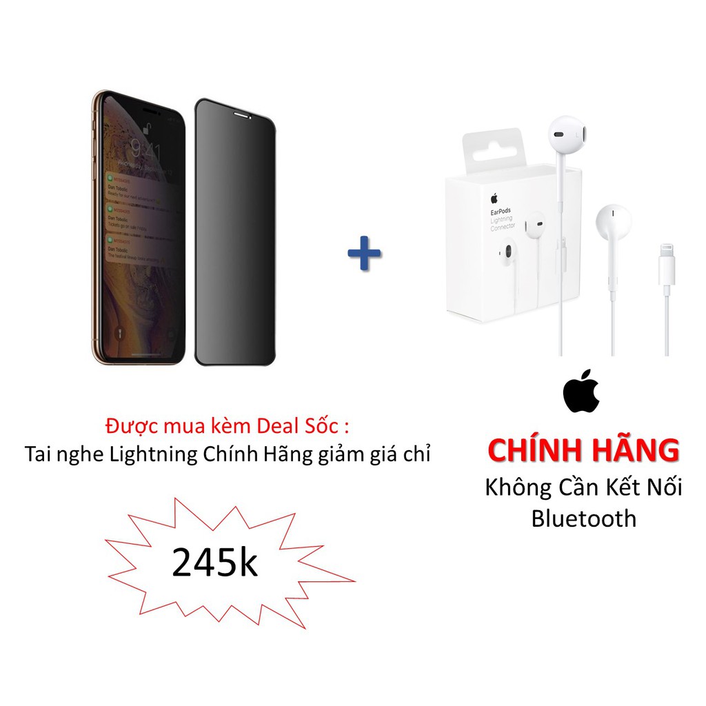 Kính cường lực ip chống nhìn trộm Full màn 7/7plus/8/8plus/plus/x/xr/xs/11/12/pro/max