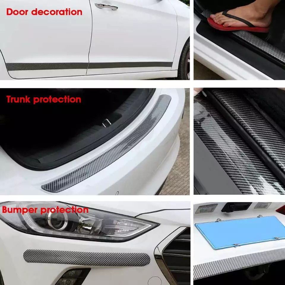 NẸP DÁN CAO SU VÂN CARBON CAO CẤP CHỐNG TRẦY XƯỚC