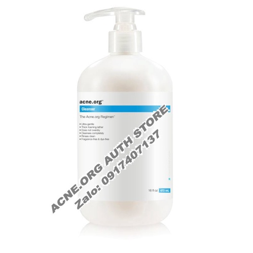 [Đủ size] Sữa rửa mặt acne.org