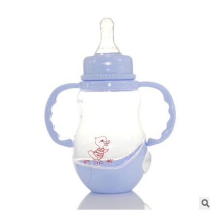 Bình sữa baby cho bé 150ml, nhựa PP không PBA, có tay cầm