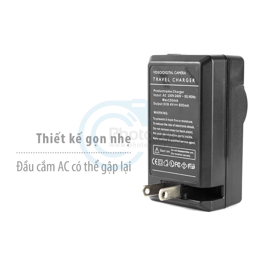 Sạc pin máy ảnh Canon 5D, 6D, 7D , M10, 50D, 60D, 70D, 77D, 80D, 450D, 500D, 600D, 650D, 700D, 750D, 760D, 800D...