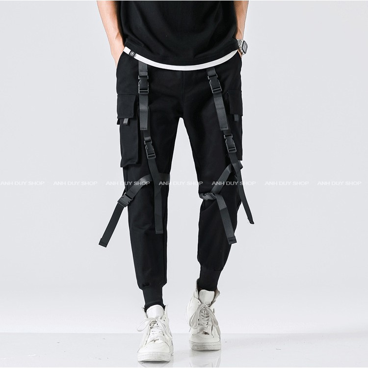 Quần Jogger Nam Kaki Túi Hộp Phong Cách Hiphop Đường Phố Thể Thao Unisex Nam Nữ ANH DUY SHOP JG10
