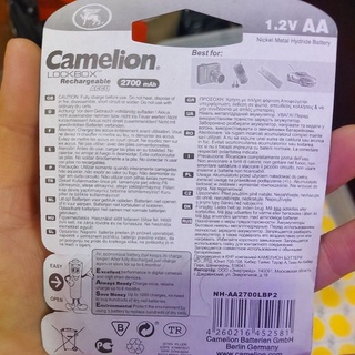 Pin sạc Camelion