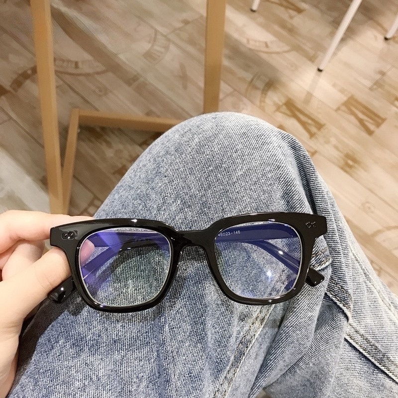 Mắt kính gọng vuông chống bức xạ và ánh sáng xanh thời trang sành điệu cho nam và nữ