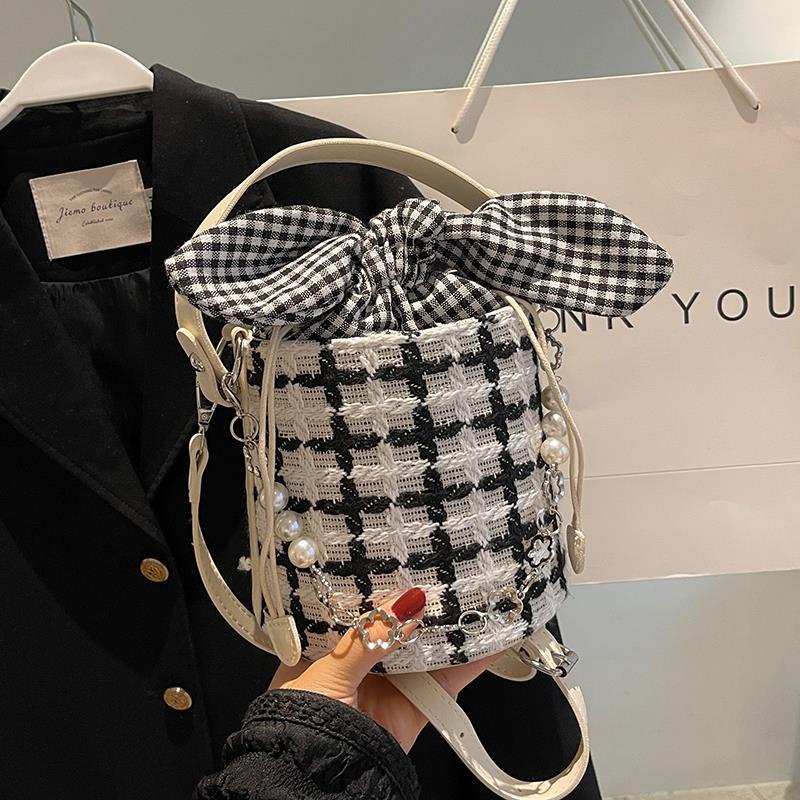 Ielgy Mới Túi Đeo Chéo Vai Bằng Vải Dệt Đa Năng Thiết Kế Nhỏ Gọn Dành Cho Bạn Nữ