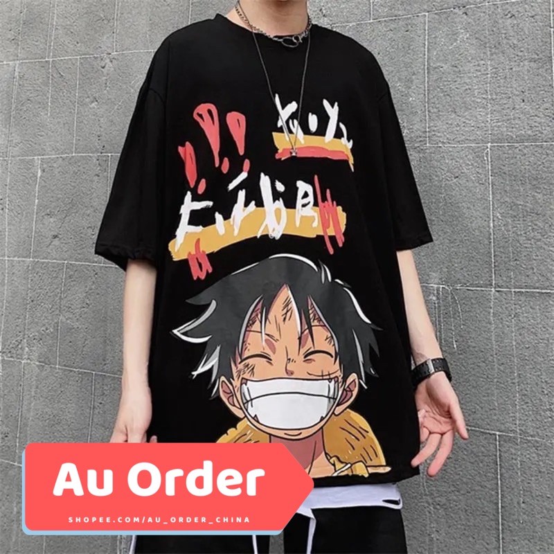 Order - Áo thun ngắn tay One Piece bigsize đến 100kg