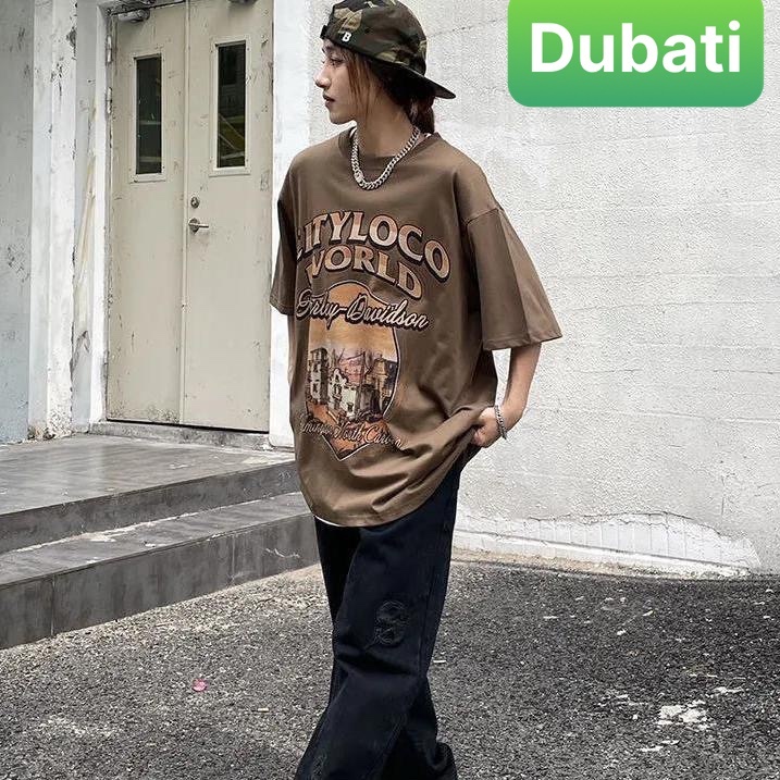 ÁO THUN NỮ NAM CITYLOCO PHOM FORM RỘNG TAY LỠ PHONG CÁCH HOT TREND 2023 - DUBATI FASHION
