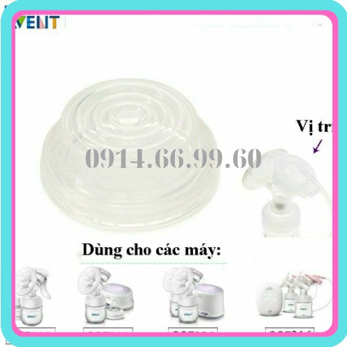  1 Cuống silicone Avent - phụ kiện cho máy hút sữa điện (máy 330,332,334, Hoa tuyết)