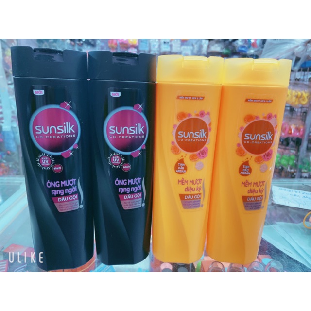 DẦU GỘI SUNSILK BỒ KẾT ÓNG MƯỢT RẠNG NGỜI  170G