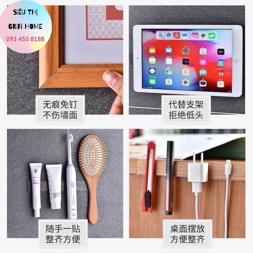 Băng dính 2 mặt siêu dính Nano trong suốt 3cm*3m dính mọi bề mặt tiện lợi