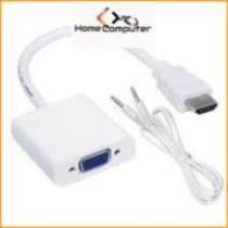 Cáp chuyển đổi HDMI ra VGA-AV. hdmi to vga có âm thanh hàng chất lượng.bảo hành 6 tháng - Home.mall