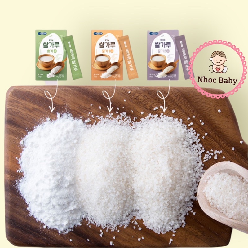 BeBeCook | Gạo vỡ hữu cơ cho bé ăn dặm từ 4/6 tháng tuổi (Hàn Quốc) date 2024