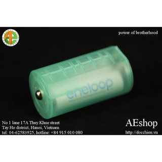 thiết bị chuyển đổi 2 pin tiểu số 5 sang pin đại AA sang pin số 1