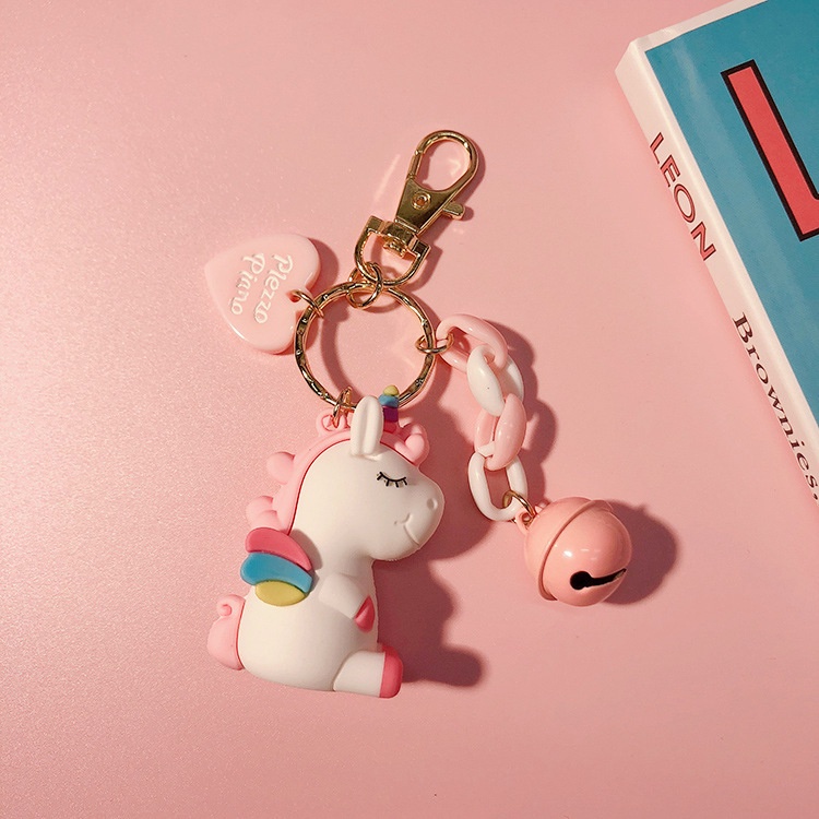 Móc khóa ngựa pony nhiều màu dễ thương cho bé MPN