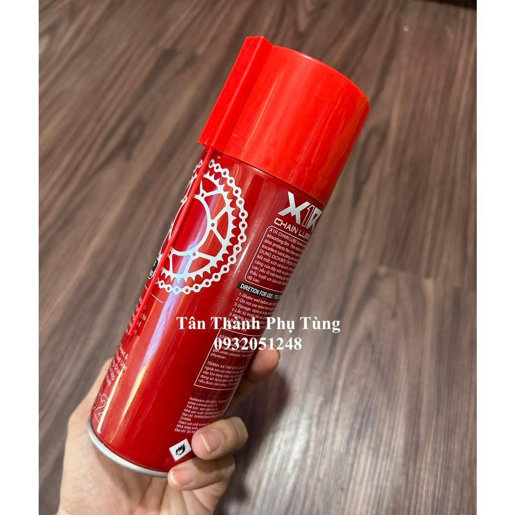 Dưỡng sên, bôi trơn sên X1R - 400ml