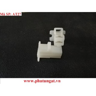 Giắc nhựa đầu Đực 2P 6.3 có lưỡi - AT27 ( 1 bịch / 10 Cái) 10,000đ