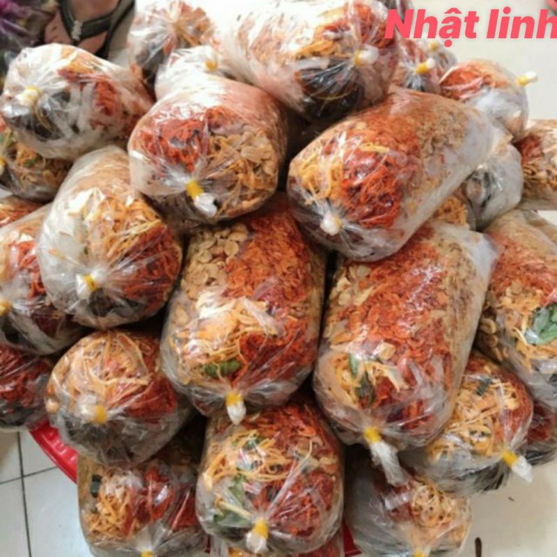 Bánh tráng trộn thập cẩm 5 gia vị đầy đủ