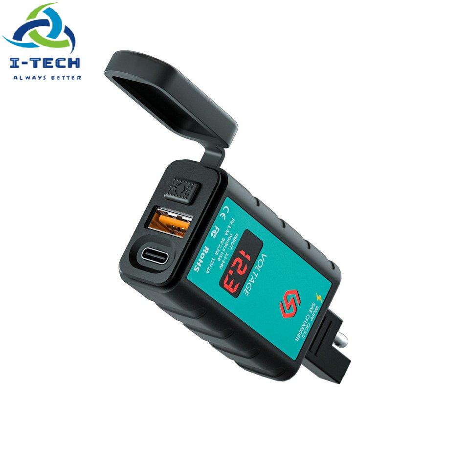 ⚡Khuyến mại⚡Square Car Charger Single USB Fast Charge + PD Fast Charge Charger ZH-1422B1 | BigBuy360 - bigbuy360.vn