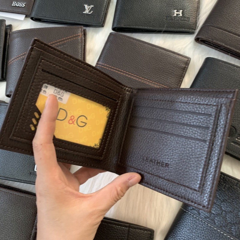 Ví Nam Cao Cấp, Bóp Da Nam Đựng Tiền Cao Cấp  dáng đứng, dáng ngang, nhiều ngăn tiện dụng