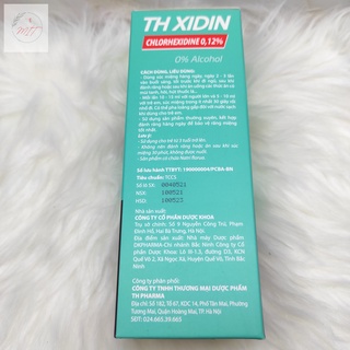 Nước Súc Miệng Họng TH XIDIN 250ml