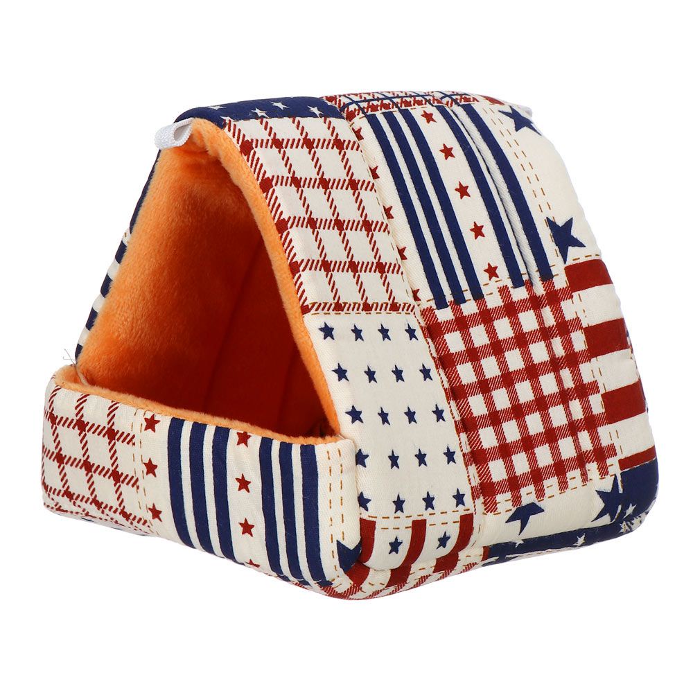Giường Ngủ Mini Mềm Mại Giữ Ấm Thoải Mái Mùa Đông Cho Thú Cưng Nhỏ Thỏ Sóc Chuột Hamster