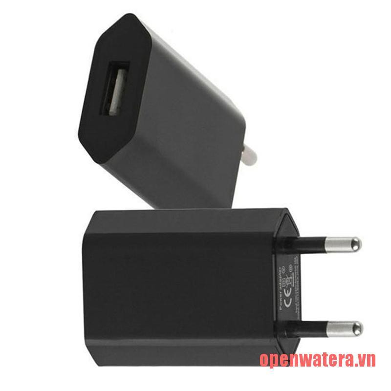 Cốc sạc điện thoại lỗ cắm USB cổng cắm EU dành cho đi du lịch điện thoại iPhone Samsung S7