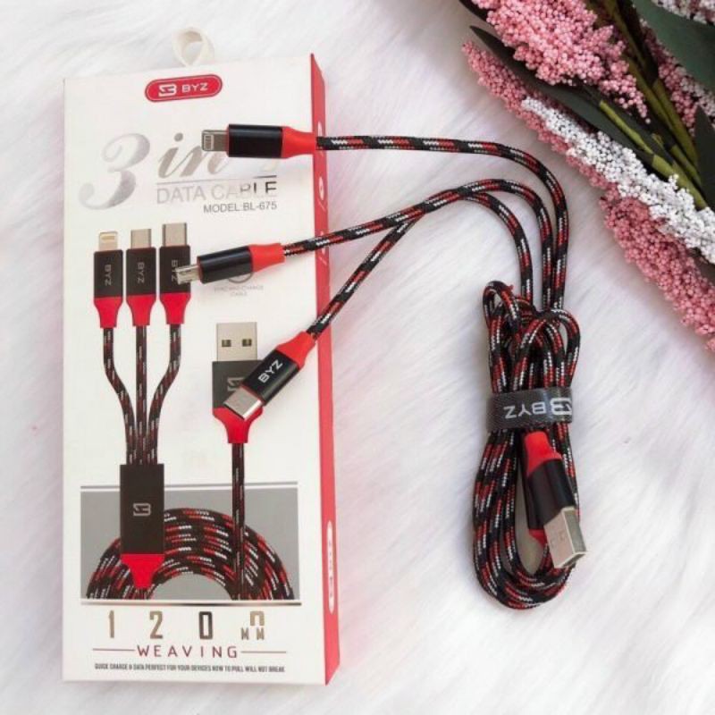 CÁP BYZ 3 ĐẦU 1.2M BC-023,,