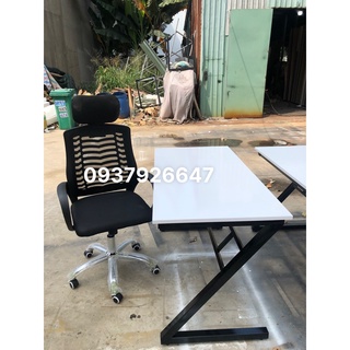 bàn ghế làm việc bàn+ ghế xoay văn phòng