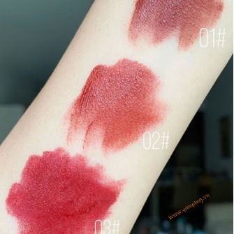 Set 3 son kem lì Herorange Fluffy Lip Glaze đẹp hot tiktok