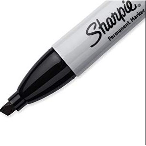 Bút Sharpie Permanent Marker Chisel Tip (Bút Marker Đầu Dẹp)