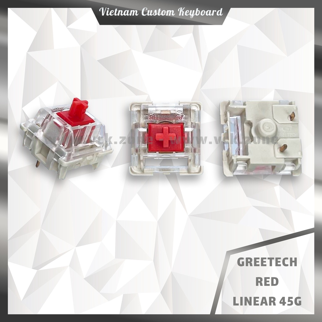 Greetech Switch | Bộ Cơ Bản Hiệu Năng Thấp | Giá Trị Sưu Tầm Cao | Linear/Tactile/Clicky | VCK