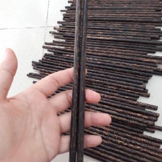 Combo 10 đôi đũa gỗ thốt nốt - đặc sản An Giang  (1 bó)