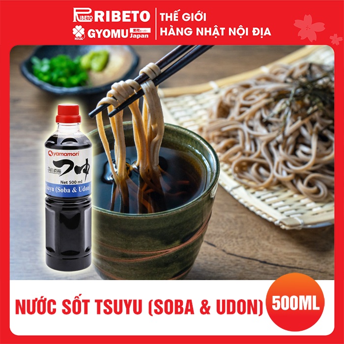 Nước Sốt Tsuyu (Soba &amp; Udon) 500ml