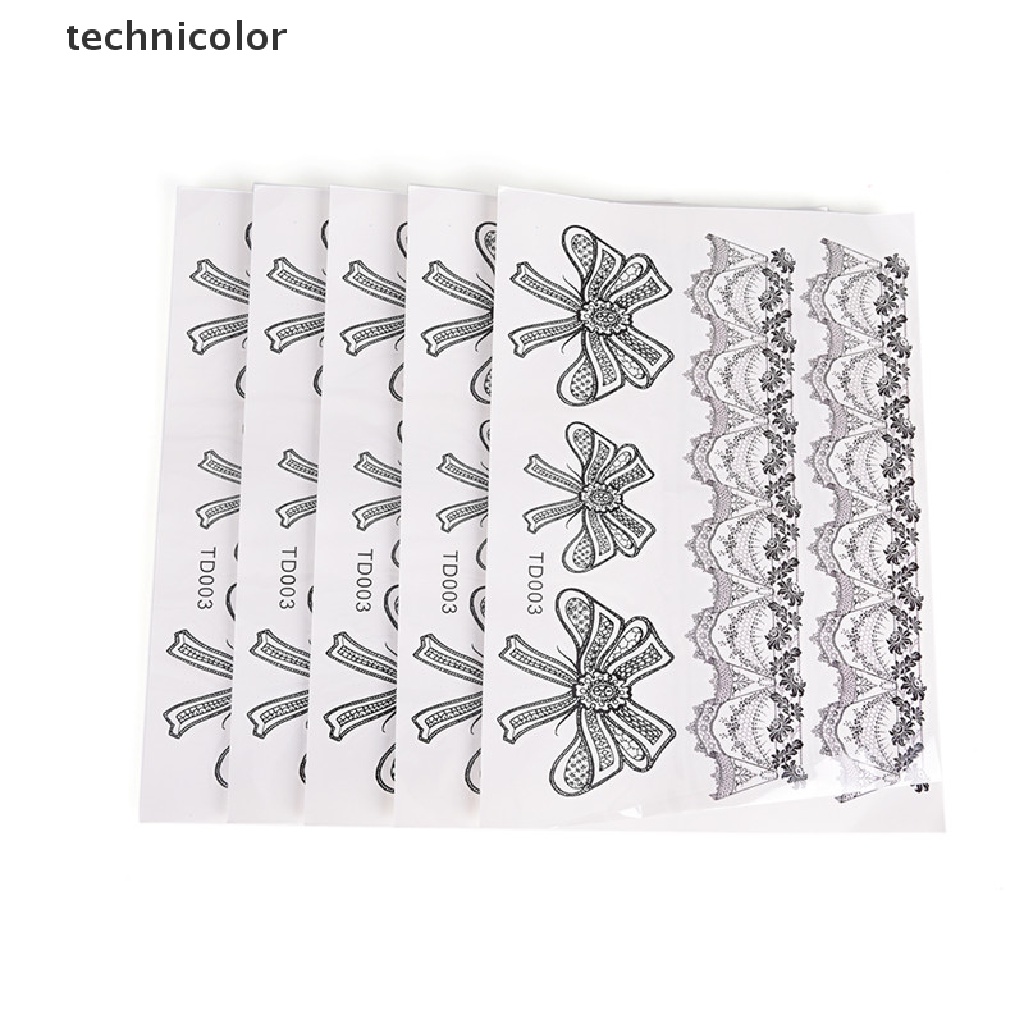 Hình Xăm Dán Tạm Thời Chống Nước Nhiều Màu Sắc technicolor