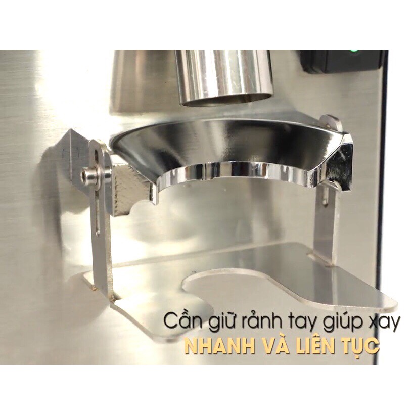 Máy Xay Cà Phê Lamvita MX Tự Động Định Lượng - Bảo Hành 24 Tháng