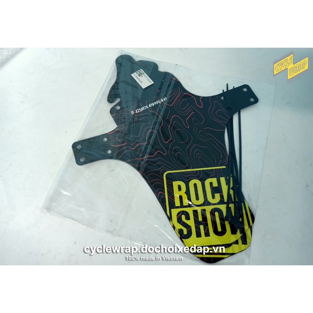 ☇№✸Dè chắn bùn xe đạp địa hình MTB ROCKSHOX 2021 | Mud Guard Bicycle Fenders CycleWrap