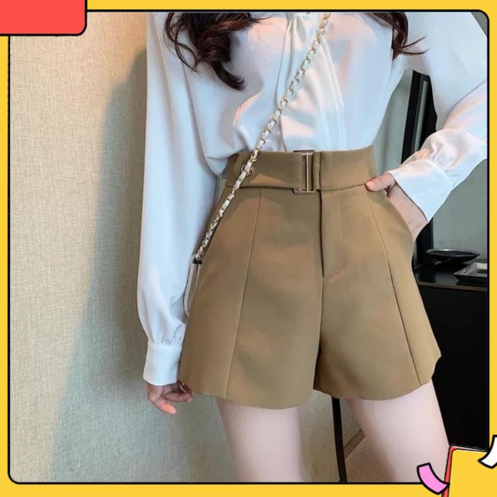 (GIÁ SỈ) Quần Short Nữ Lưng Cao Kèm Đai Siêu Hot Chất Đẹp Loại 1 m109