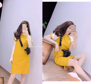 Váy adida sọc tay