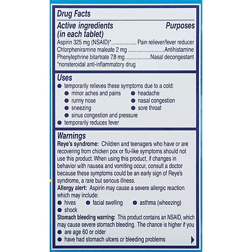 [DATE 6/2023] Alka-Seltzer Plus Sparkling Original Severe Cold 20 VIÊN