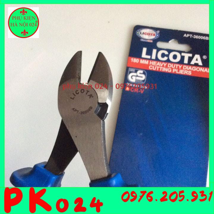 Kìm Cắt Licota 7 Inch-180mm Cao Cấp