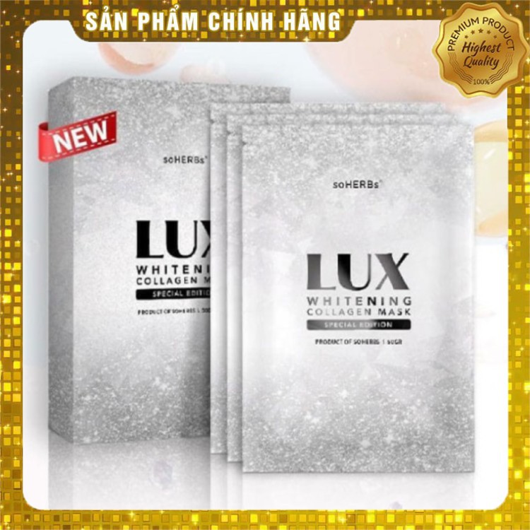 💥GIÁ SỐC💥 Ủ trắng da lux tinh chất collagen yến tươi hộp 3 gói