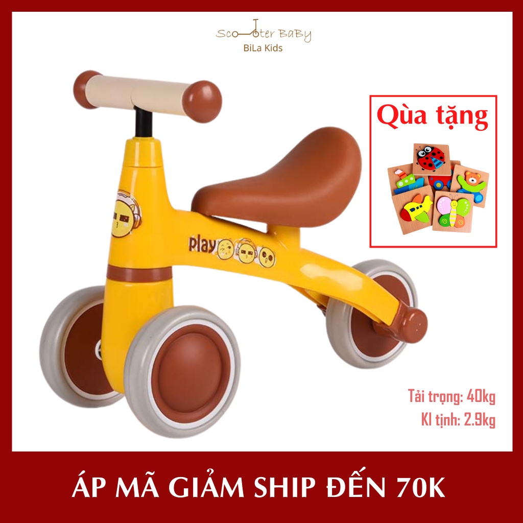 ✻☋Xe Chòi Chân Cho Bé 1 Tuổi Đến 3 Tập Đi - thăng bằng