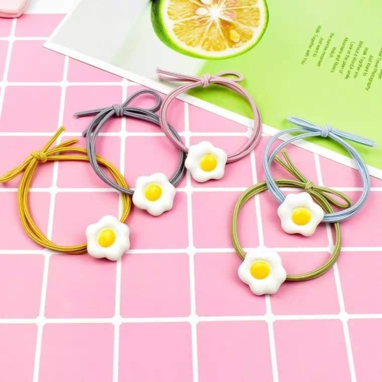 Cột tóc đáng yêu cho Nữ phong cách Hàn Quốc nhiều mẫu ngẫu nhiên