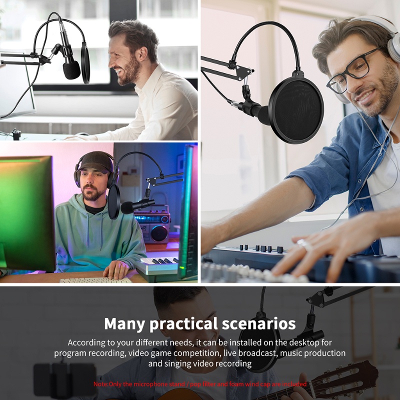 1 Bộ Giá Đỡ Micro zzz Gắn Tường Tùy Chỉnh Tiện Dụng