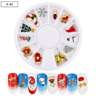 Khay Nails, Trang trí Móng tay Noel Giáng Sinh