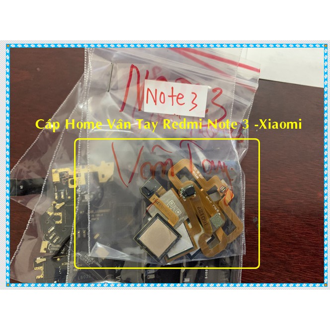 Cáp home Vân tay Redmi note 3 - Xaomi