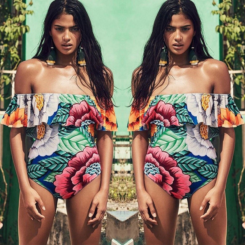 d❃♪Sexy Womens Swimwear One Piece Swimsuit Monokini Push Up Padded Bikini Bathing Suit | BigBuy360 - bigbuy360.vn